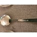 Gorham Stegor STAR SPRAY Stainless Flatware 7 Knives 6 Spoons Atomic Era MCM