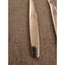 Gorham Stegor STAR SPRAY Stainless Flatware 7 Knives 6 Spoons Atomic Era MCM