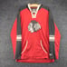 NHL Chicago Blackhawks Old Time Hockey Causeway Collection Hoodie Size M Red