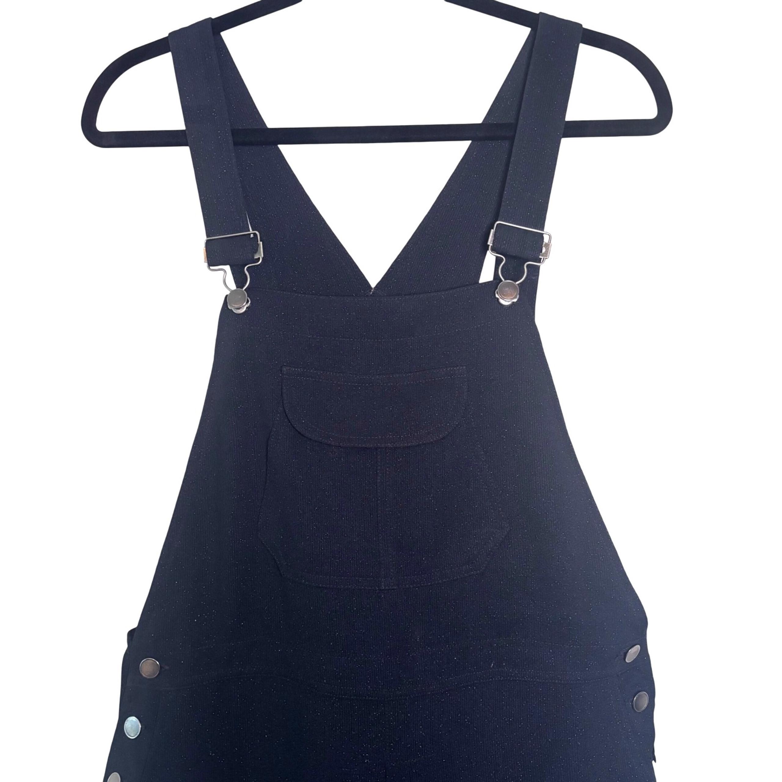 Alex Garfield for Garfield & Marks Vintage Overalls Black Womens Sz M