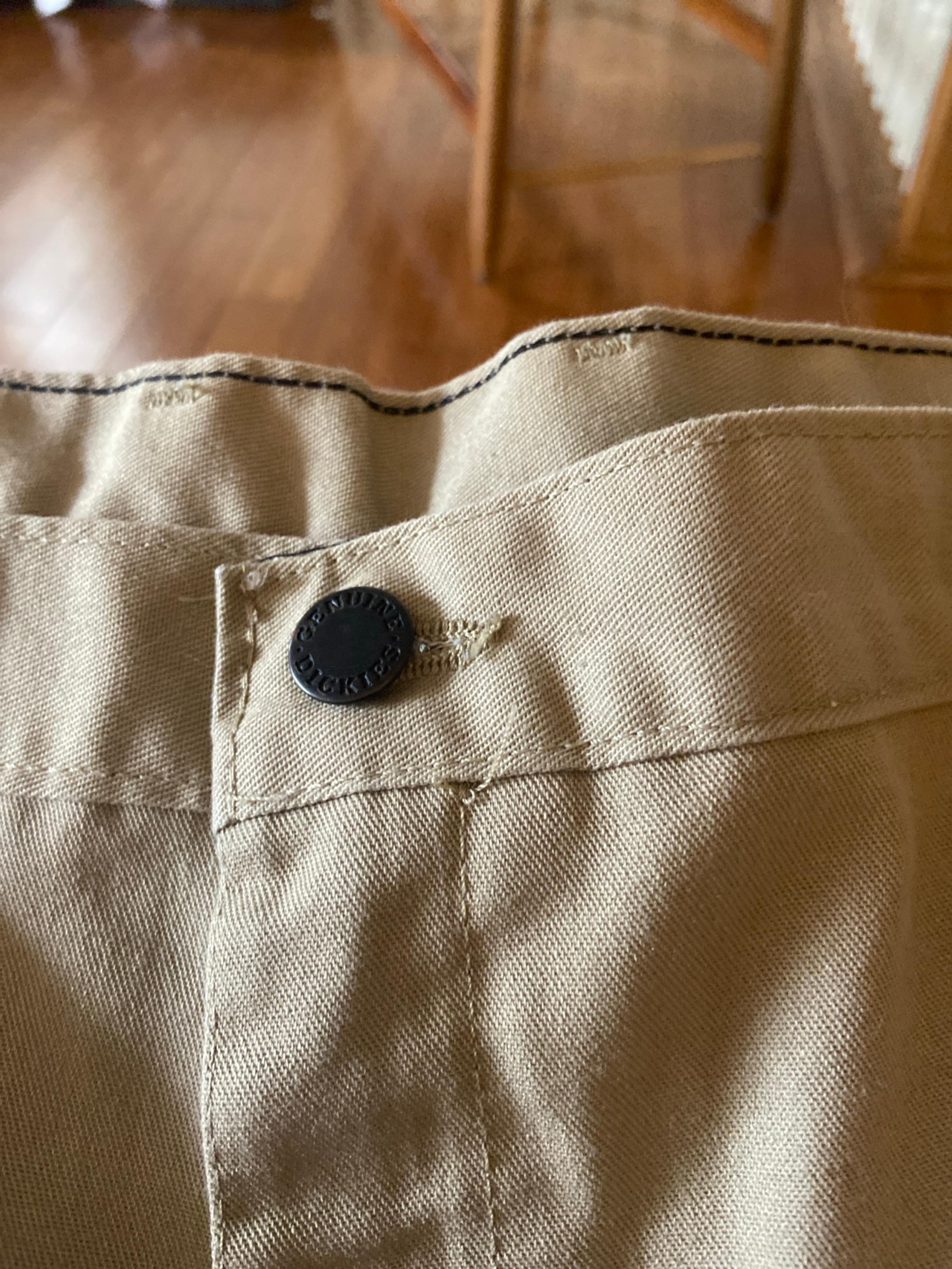 A pair of Dickies work shorts in a size 42.