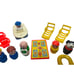 VTG Lot 20 Fisher Price & Sesame Street Plastic People Furniture Boat Outdoor