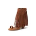 AUSTRALIA LUXE COLLECTIVE FRINGED SUEDE SANDALS BEYONCE!