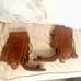 AUSTRALIA LUXE COLLECTIVE FRINGED SUEDE SANDALS BEYONCE!