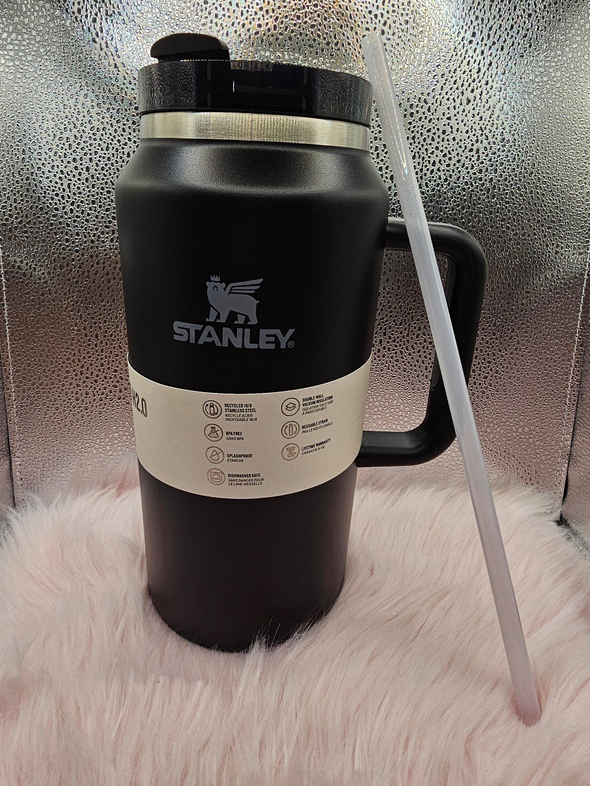 Stanley Quencher H2.0 Tumbler with Handle & Straw 64 oz | Flowstate 3-Position L
