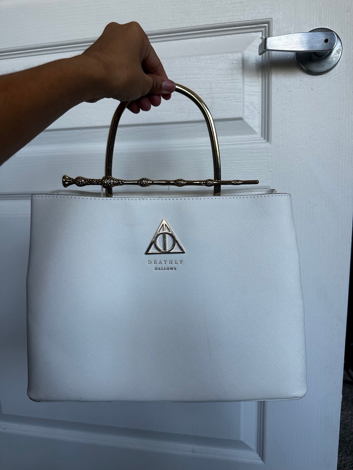 Harry Potter Deathly Hallows White Loungefly Purse