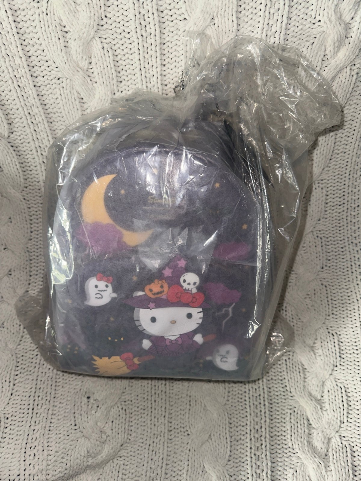 Sanrio Loungefly Hello Kitty Witch Halloween Purple Mini Backpack
