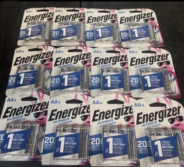 48 AA energizer Lithium EXP 2050