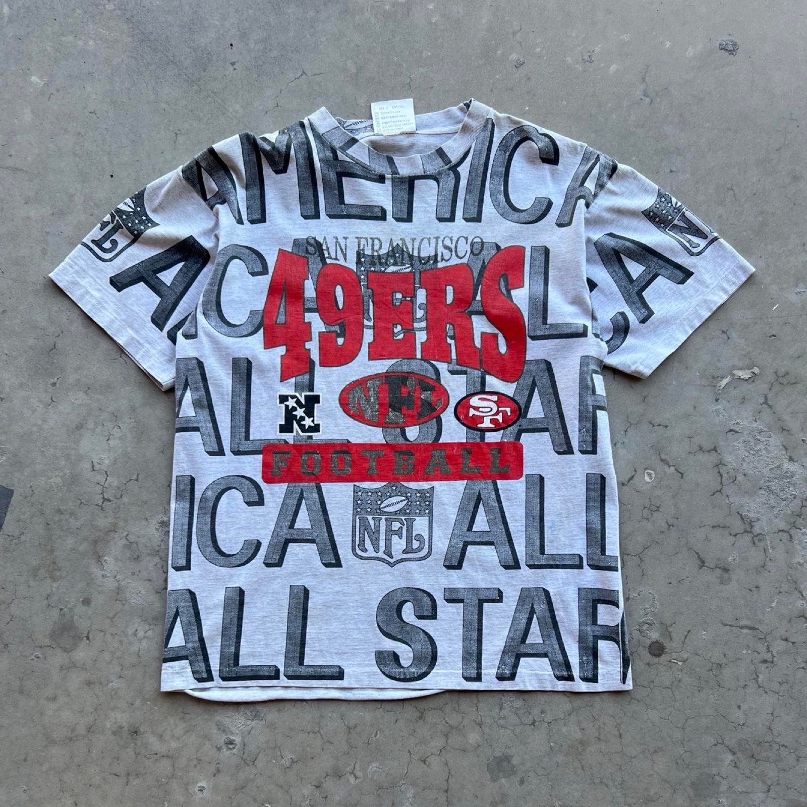 90s San Francisco 49ers AOP Vintage Rare