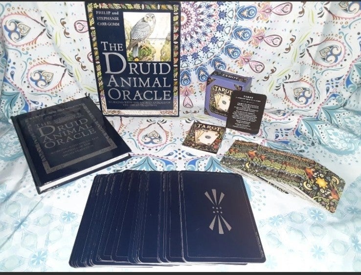 Lot Of 2 Oracle & Tarot Deck of Cards + Both Original Books.