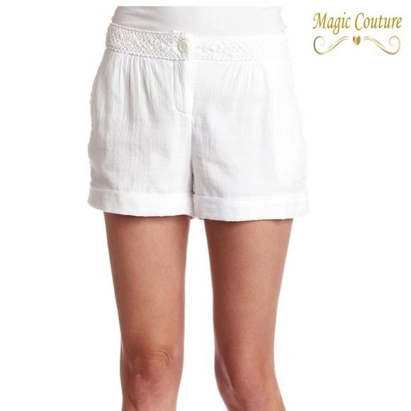Ella Moss Sequoia White Short