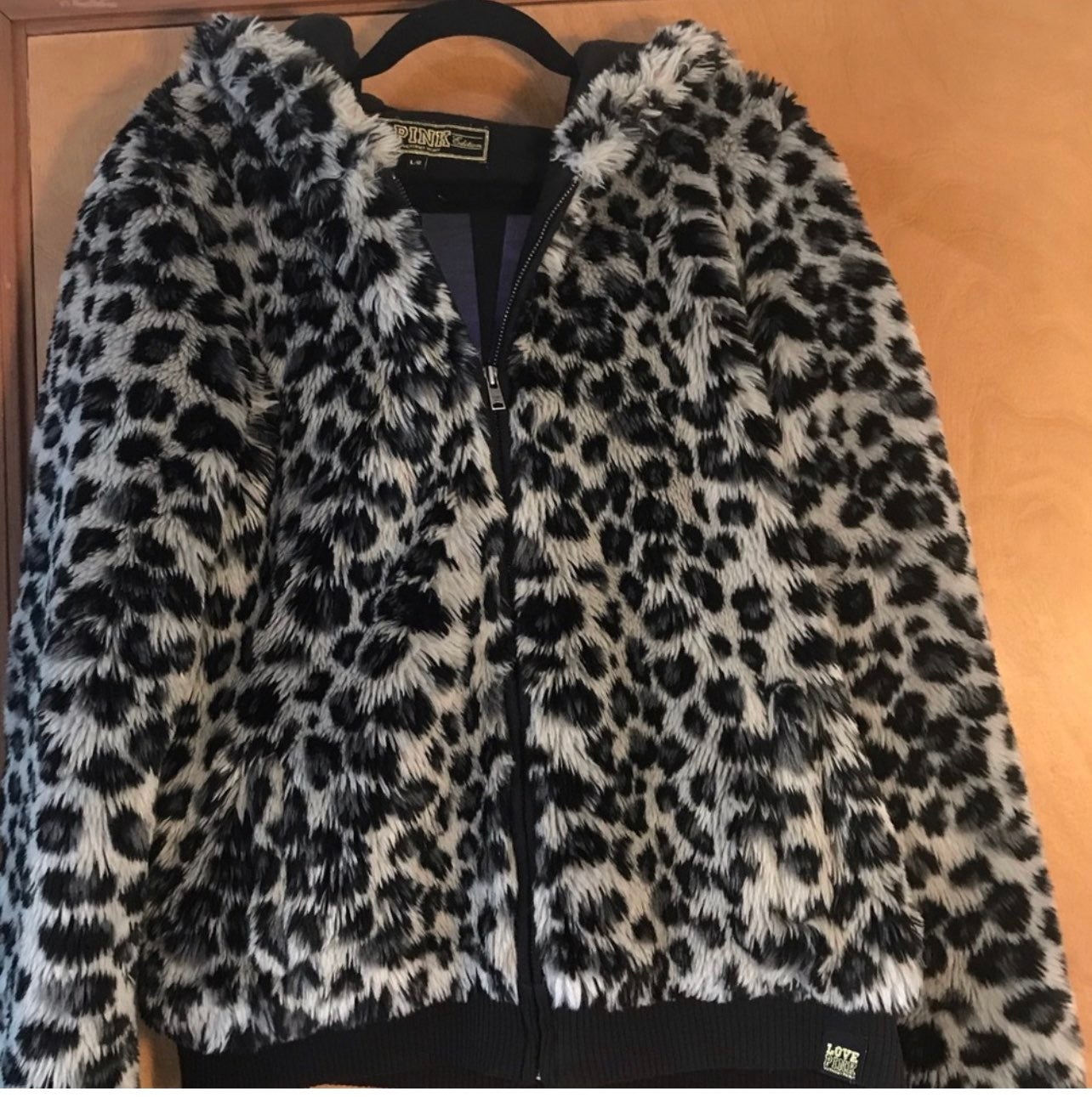PINK fur Coat