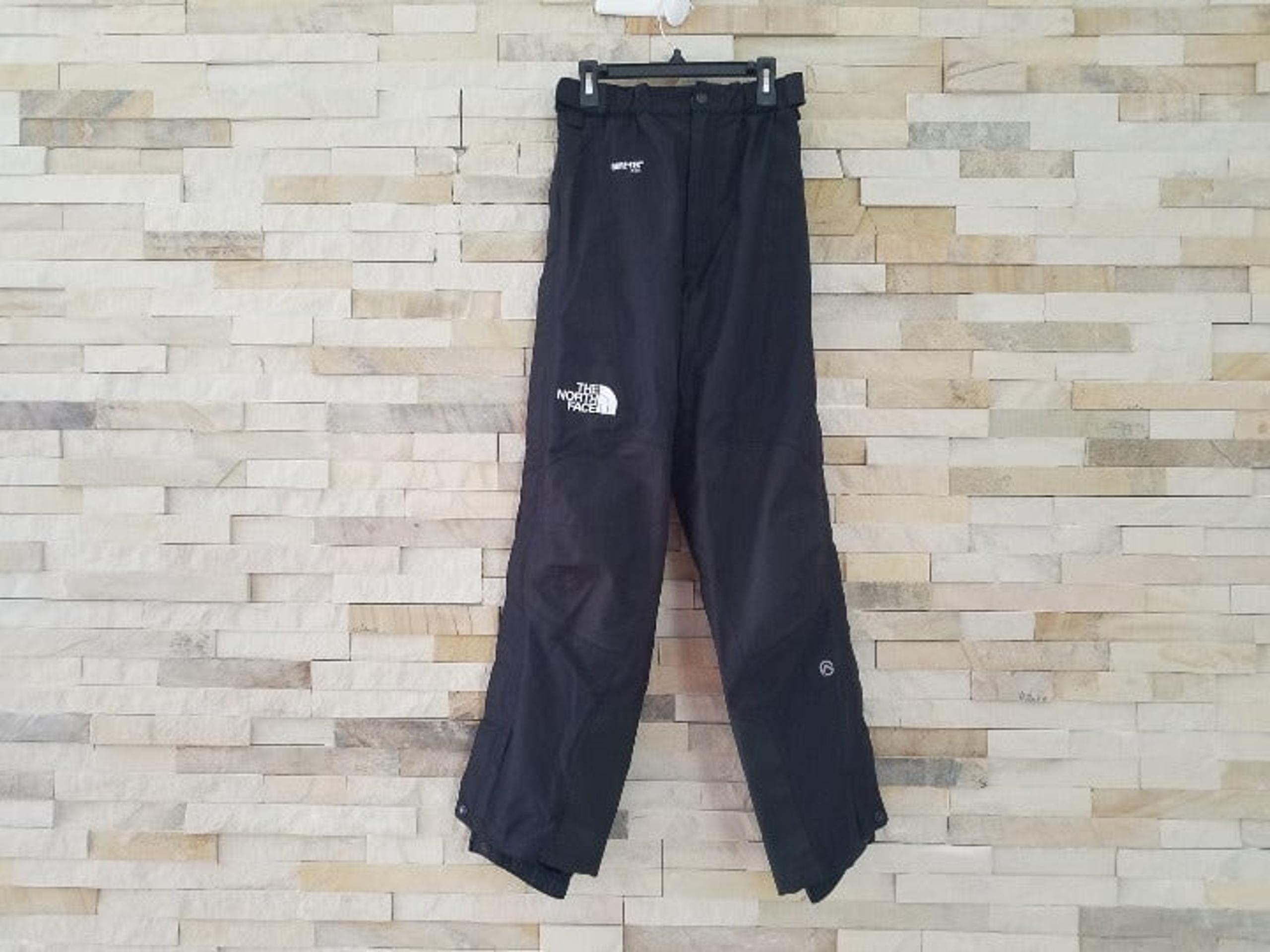 North Face Mens XS Gore-Tex Snow Pants Ski Snowboard Black Winter Snowsuit Bibs