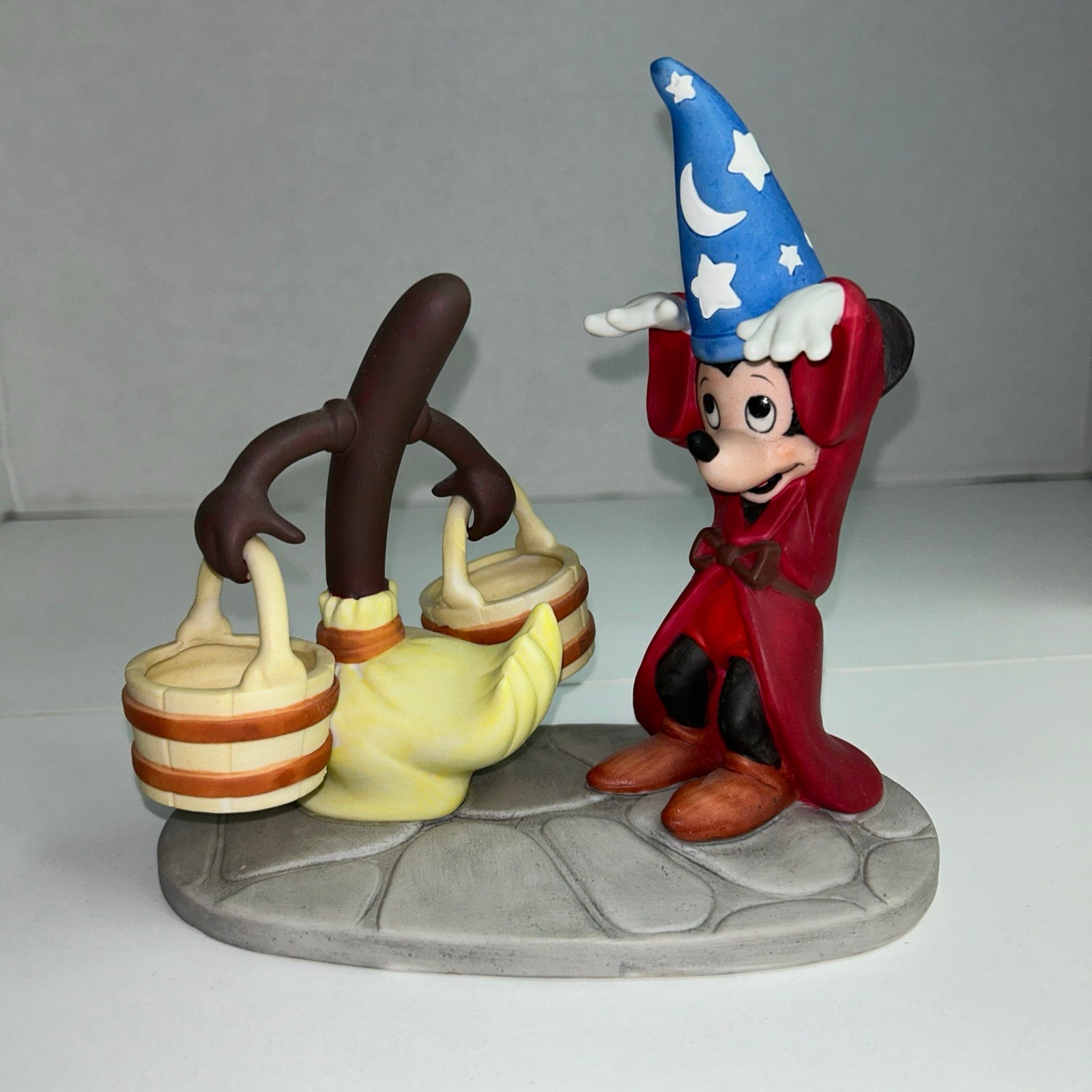 Disney’s Magic Memories Fantasia Mickey Mouse Figurine 2nd LE By Grolier