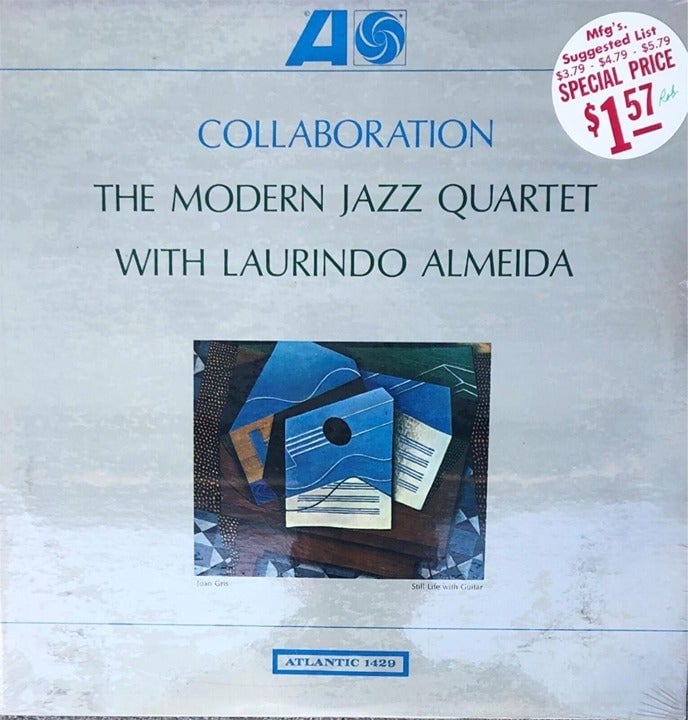 MODERN JAZZ QUARTET w/ LAURINDO ALMEIDA Collaboration LP STILL SEALED 60s Mono