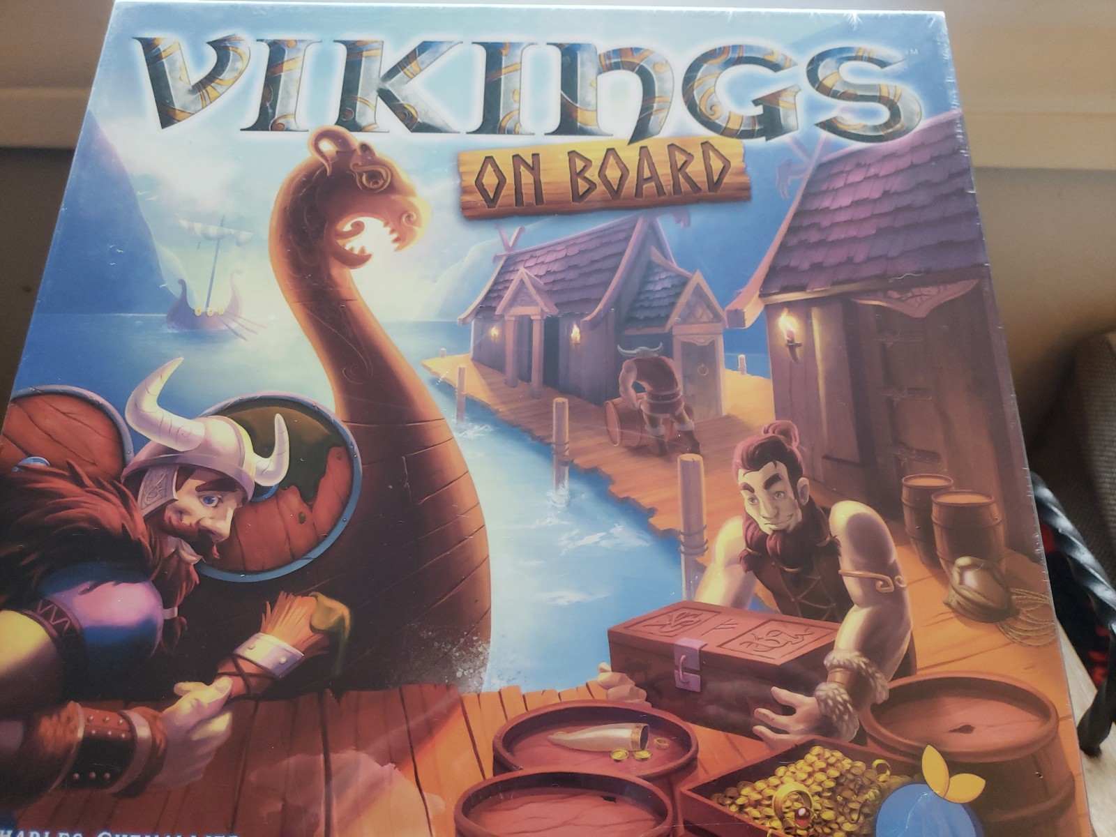 Vikings On Board Game Blue Orange Games Charles Chevallier NEW/SEALED In Plastic