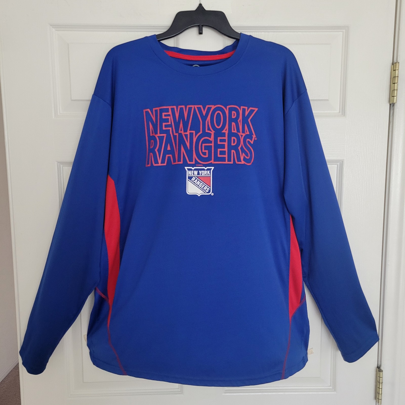 New York Rangers NHL Long Sleeve T-Shirt Size 2XL/2XG
