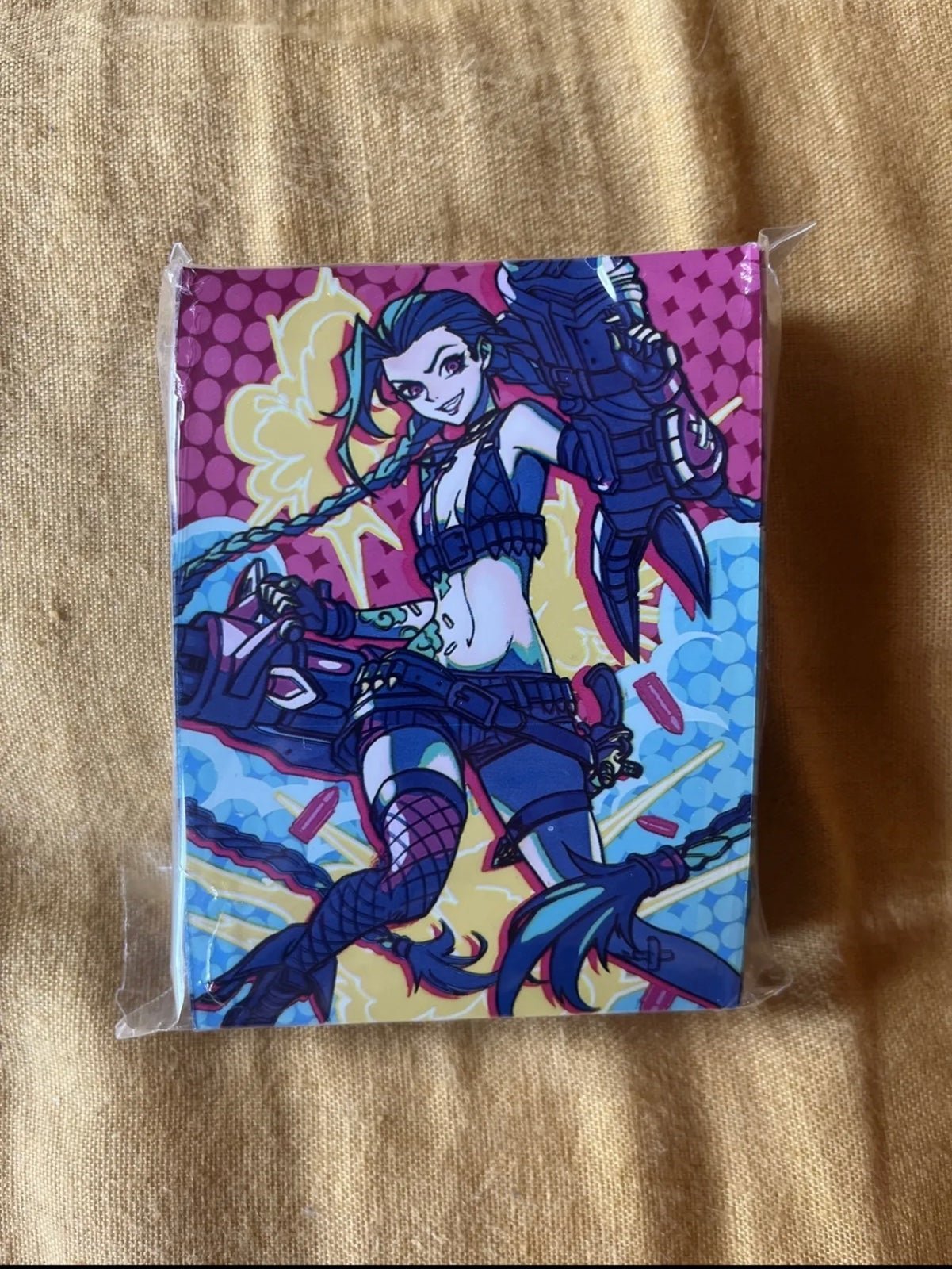 Jinx standard sleeves Amanda lapalme magic yugioh