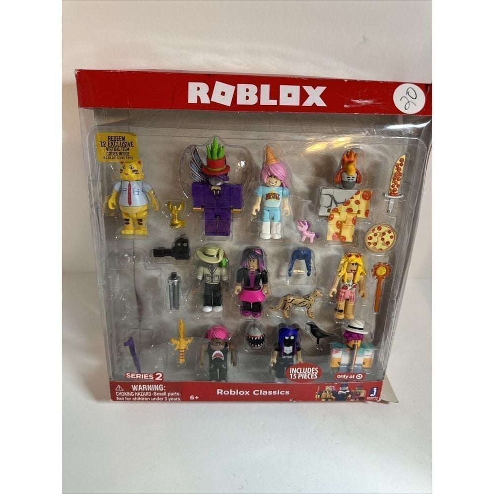 Roblox Classics Series 2 10 Pack NO CODES Open box Figure Set Lot