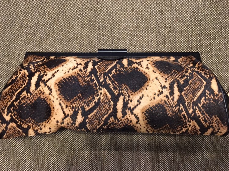 Patricia Nash Python Athena Frame Clutch