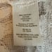 Free People White Lace Mini Dress Square neck Embellishments Ruffle Sleeve XS