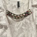Free People White Lace Mini Dress Square neck Embellishments Ruffle Sleeve XS