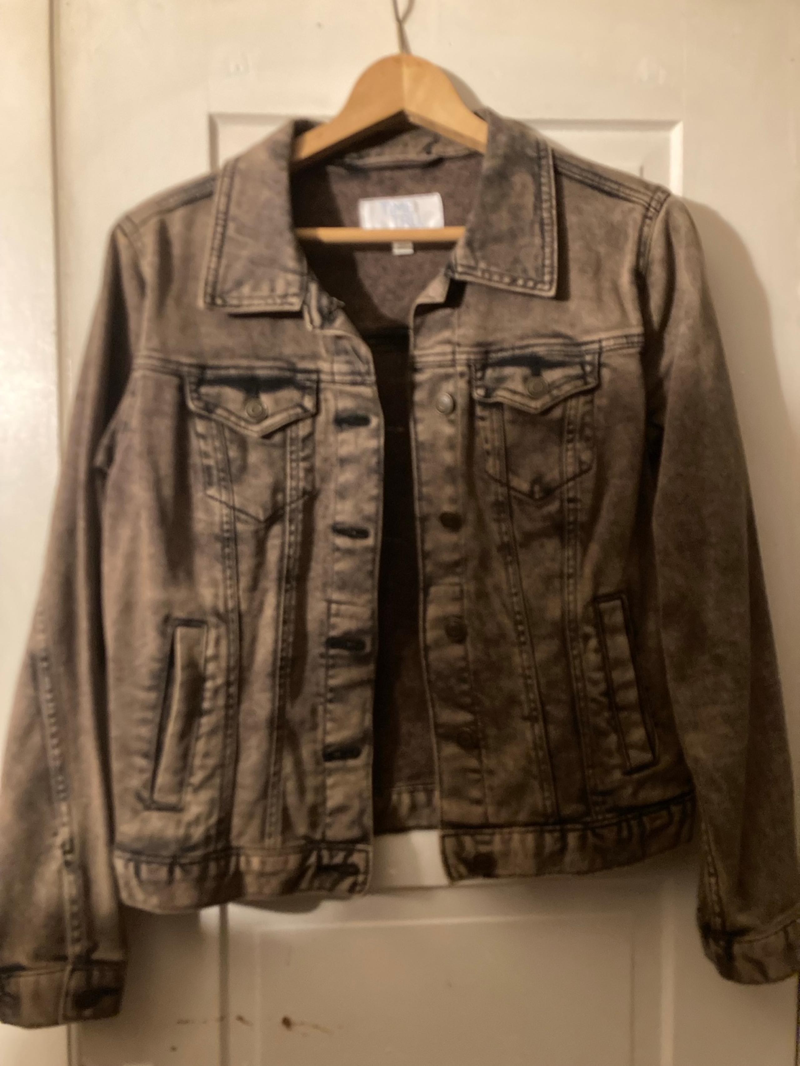 Brown Jean Jacket - SMALL
