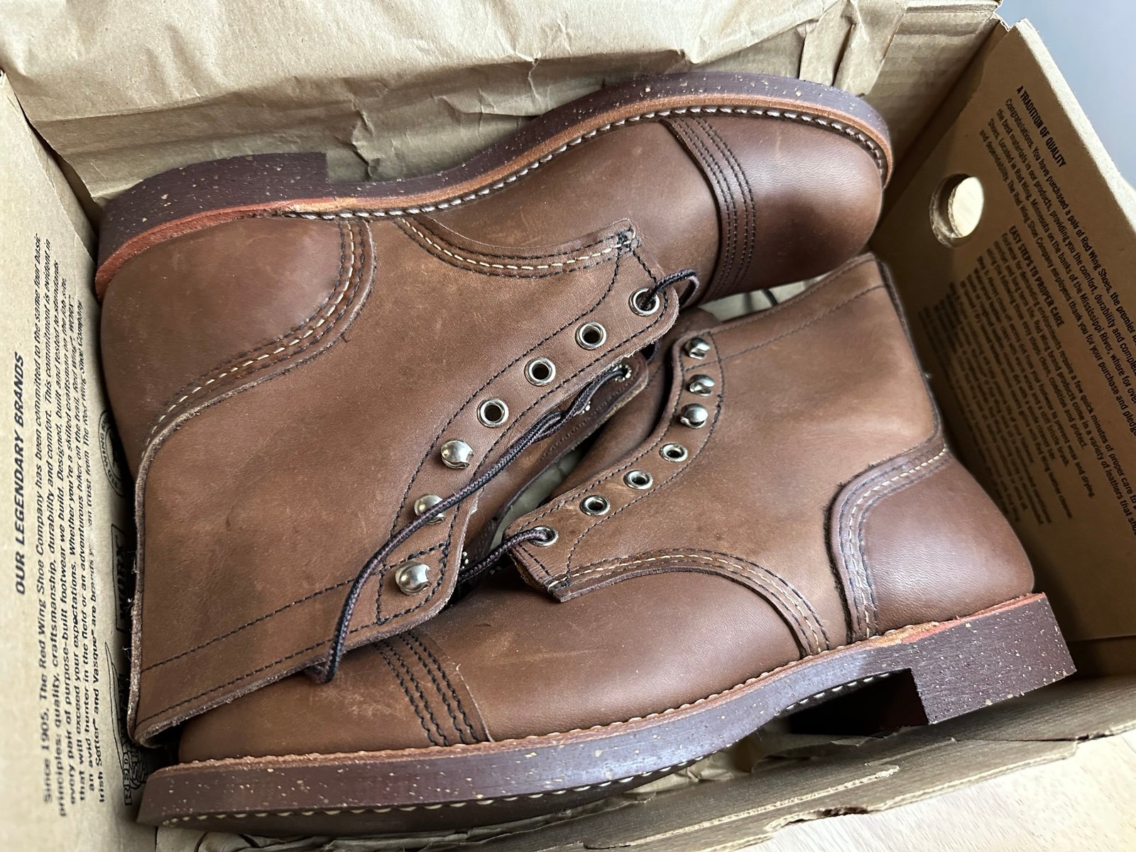 Red wing Boots size 8.5