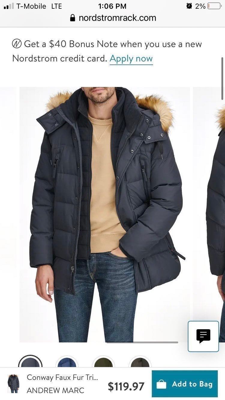 Conway Faux Fur Trimmed Hooded Jacket