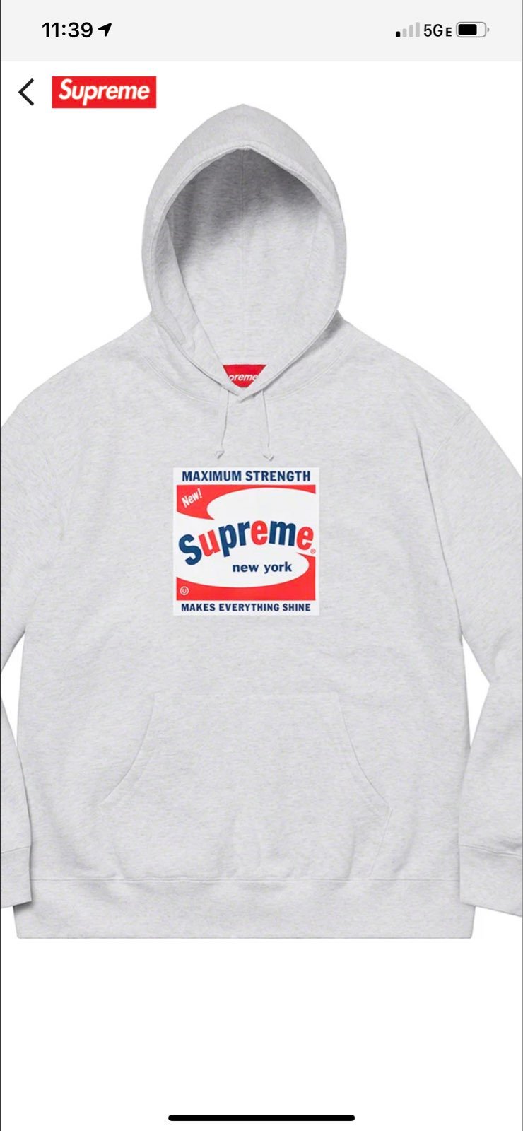 supreme hoodie