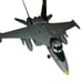 Disney Pixar Planes Movie BRAVO Jet Fighter 16 Inch Storage Case - Plastic