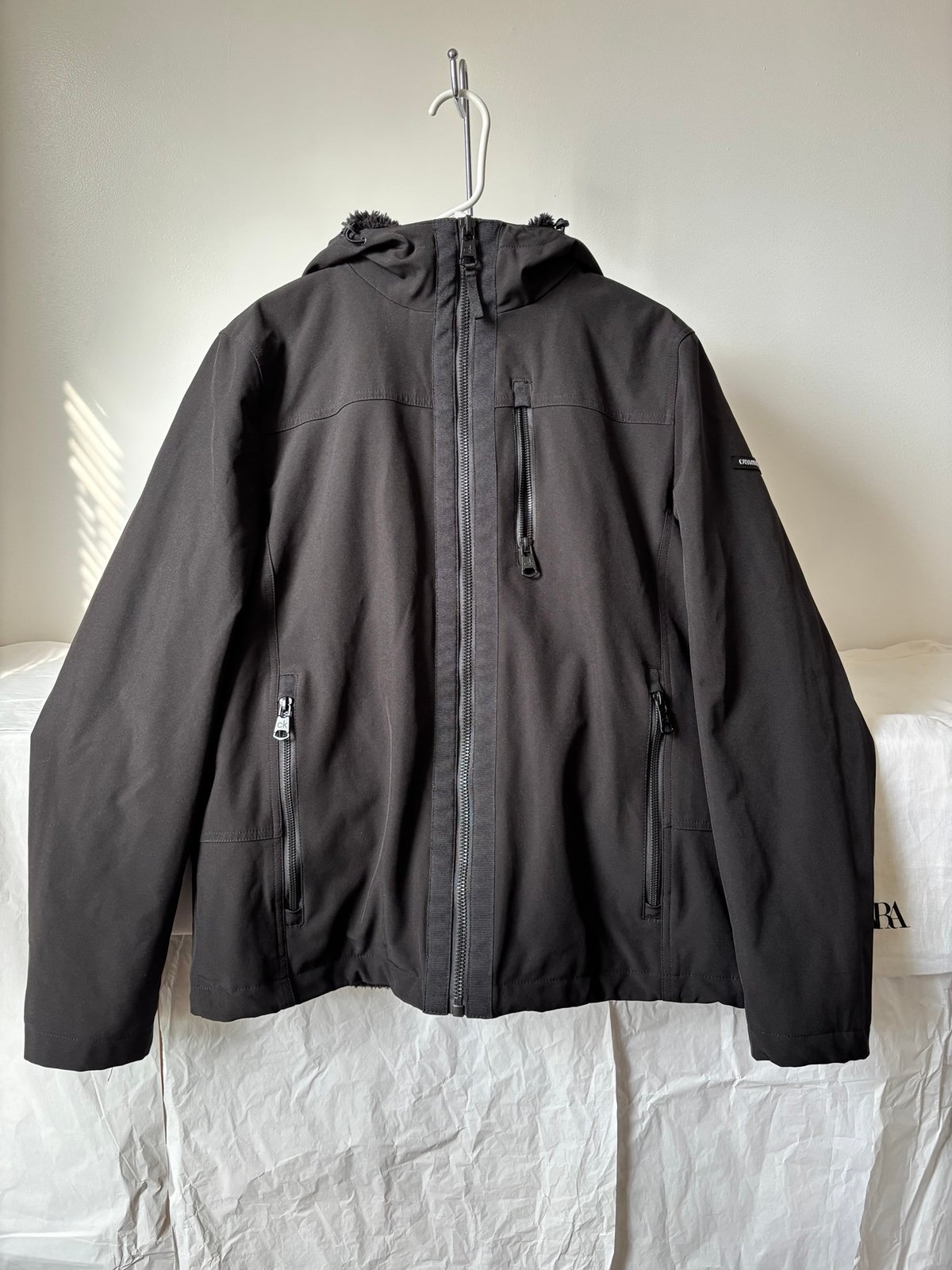 Calvin Klein Jacket with fleece lining-size Medium