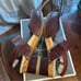 Dansko Malin Burnished Calf Mahogany Leather Buckle Close Toe Sandal Heel NEW 41