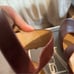 Dansko Malin Burnished Calf Mahogany Leather Buckle Close Toe Sandal Heel NEW 41