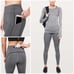 Lululemon Speed Up Tight Sz 4 * Metallic 28 In Heathered Black