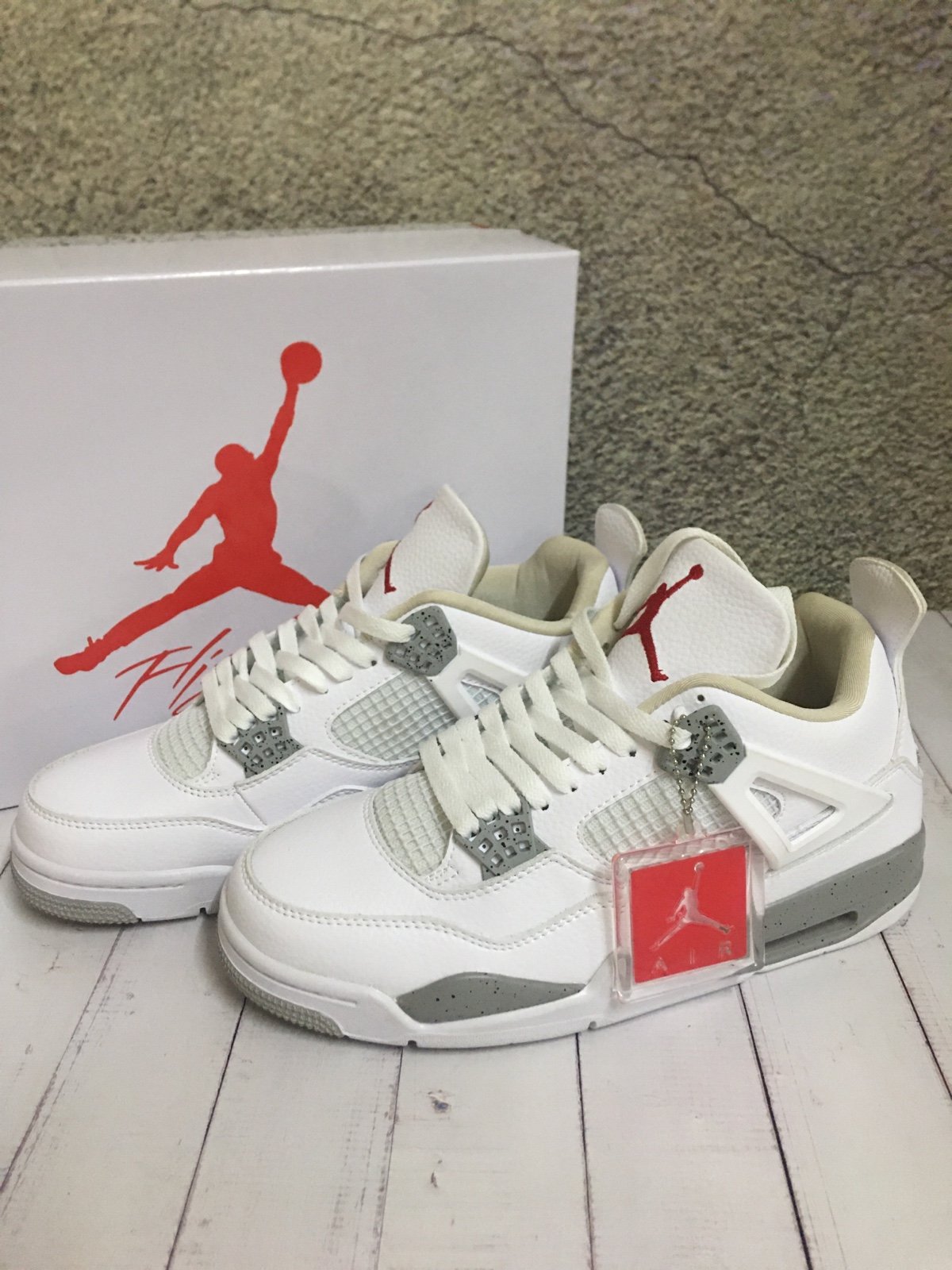 Jordan 4 White Oreo 12M