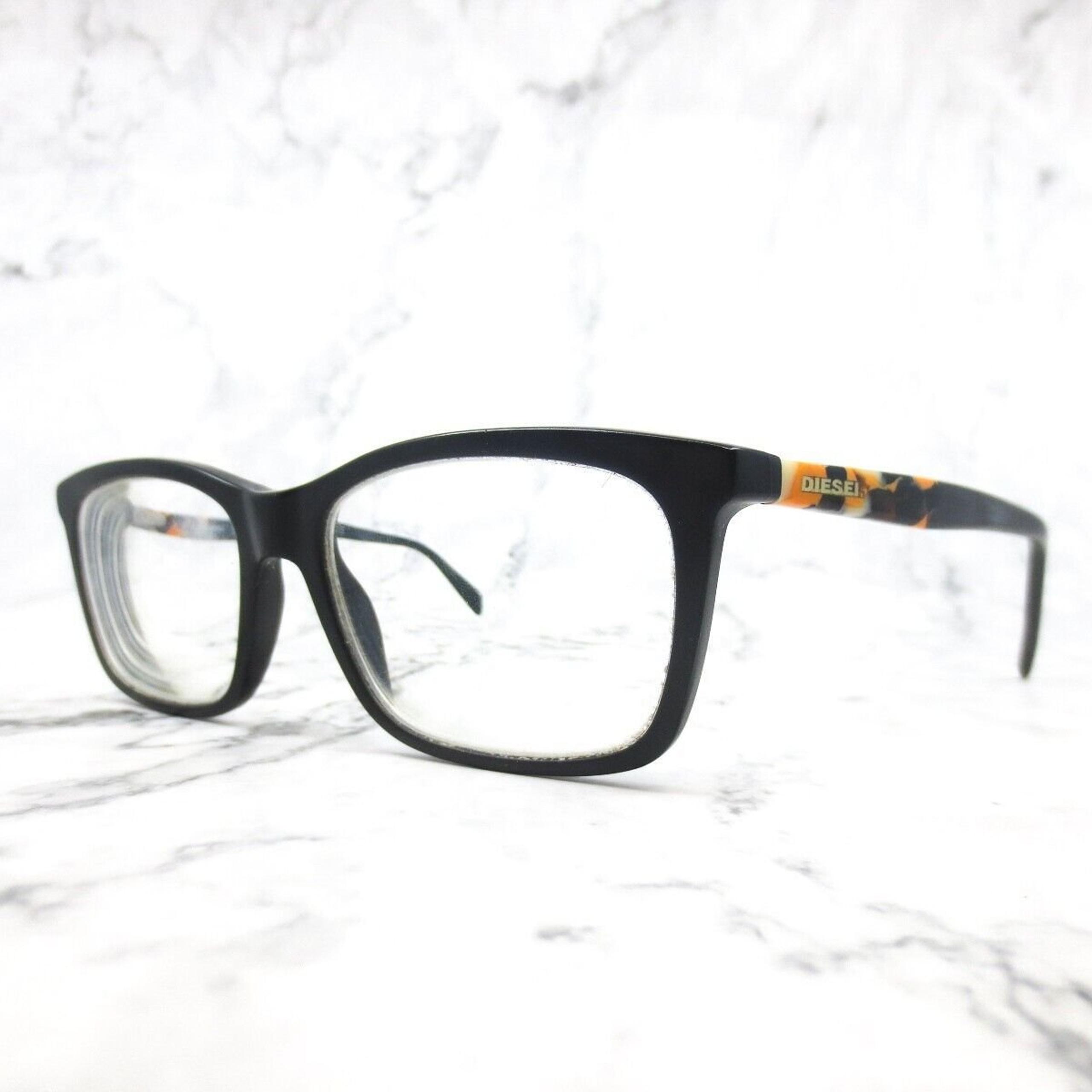 Diesel DL5089-1 002 Matte Black Plastic Optical Eyeglasses Frame 54-17-140