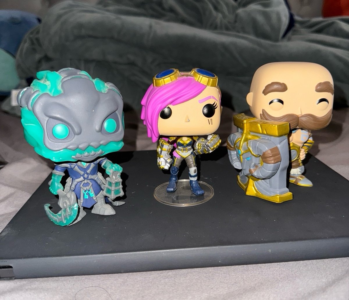 Funko Pop League of Legends Bundle (Thresh, Vi, Braum)