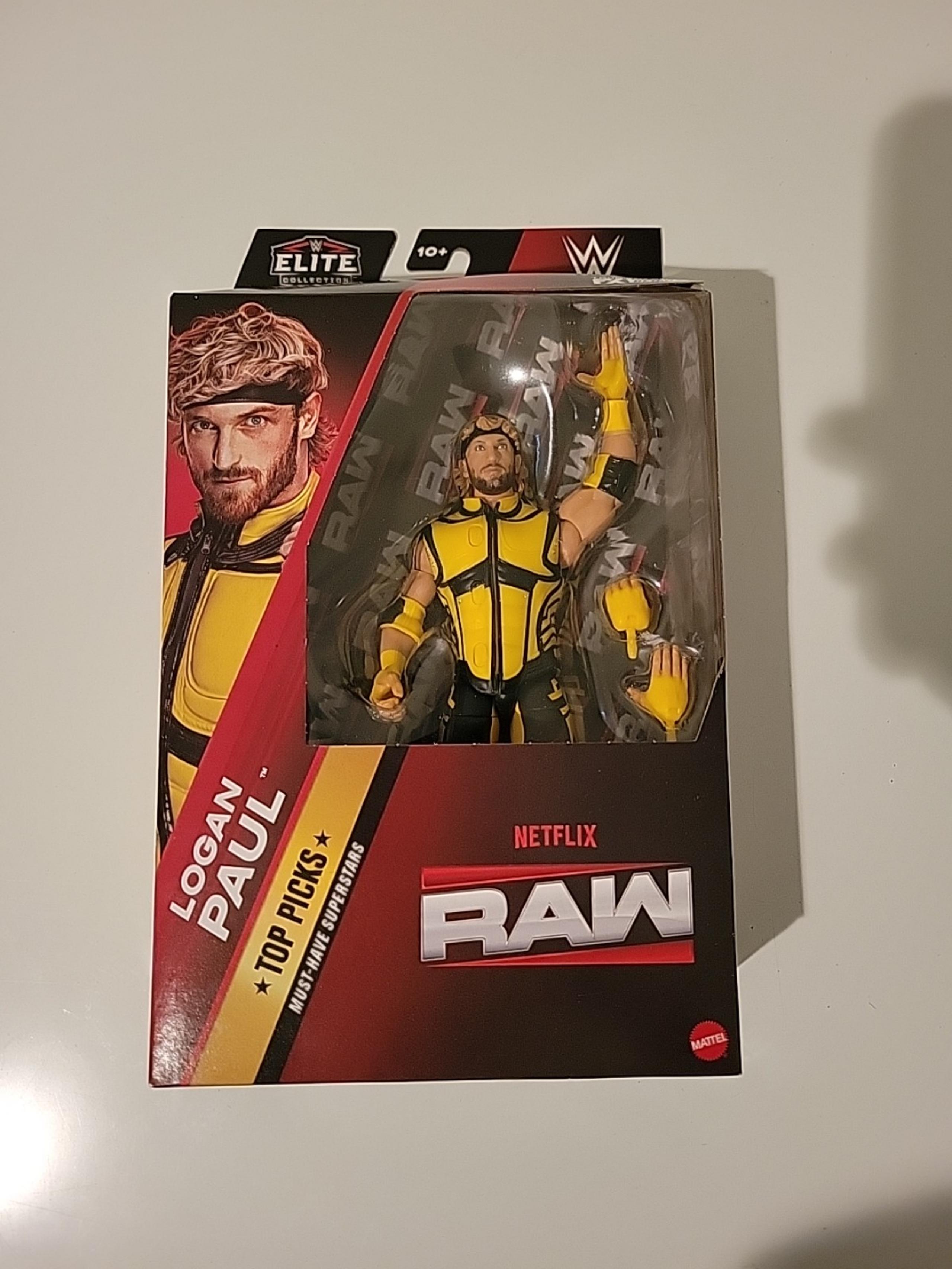 WWE Elite Logan Paul Netflix RAW Elite Top Picks 2025 Wrestling Action Figure