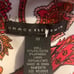 Grace Elements women’s red & orange paisley stretchy blazer size 10