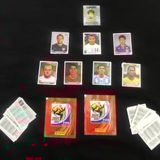 PANINI ALBUM SOUTH AFRICA 2010 LOT OF STICKERS