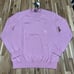 Polo Ralph Lauren Sweater Mens L Pink Vneck Knit Pima Cotton Preppy Pony NWT