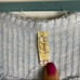 Free People Sky Blue Catalina High Low Side Slit Raw Hem Thermal