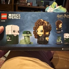 LEGO BRICKHEADZ: Voldemort, Nagini & Bellatrix (40496) Sealed In Clean Box