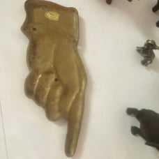 Brass hand
