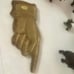 Brass hand