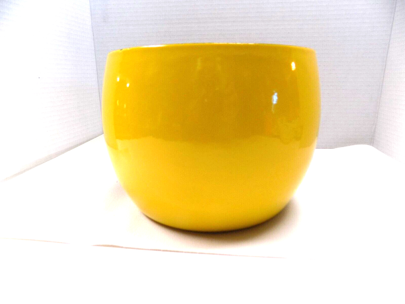 MCM DANSK Kobenstyle Yellow Enamel Tall Bowl Jens Quistgaard IHQ France Retro