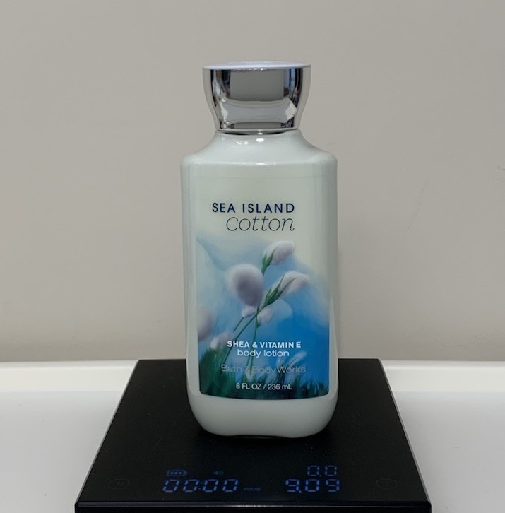 Bath & Body Works Signature Collection Sea Island Cotton Body Lotion NOS HTF