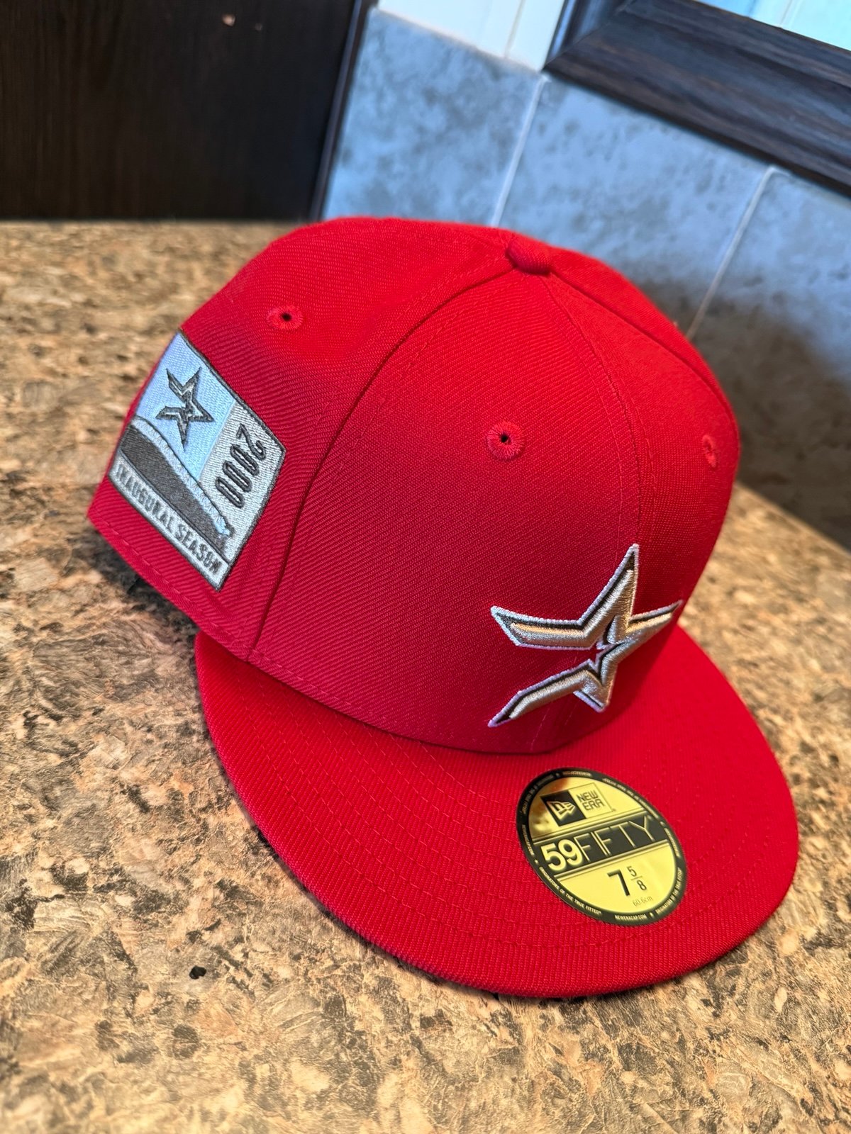 Houston Astros New Era 7 5/8 Fitted (Hat Heaven)