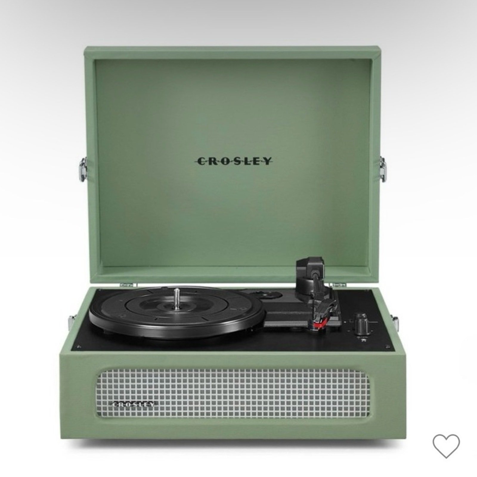Crosley Voyager Bluetooth Vinyl Record Player - Sage